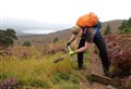 WATCH: Highland volunteers maintain paths in Cairngorms with Outdoor Access Trust for Scotland